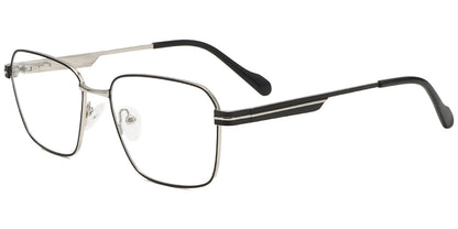 Acetate Metal Square Frame F8723