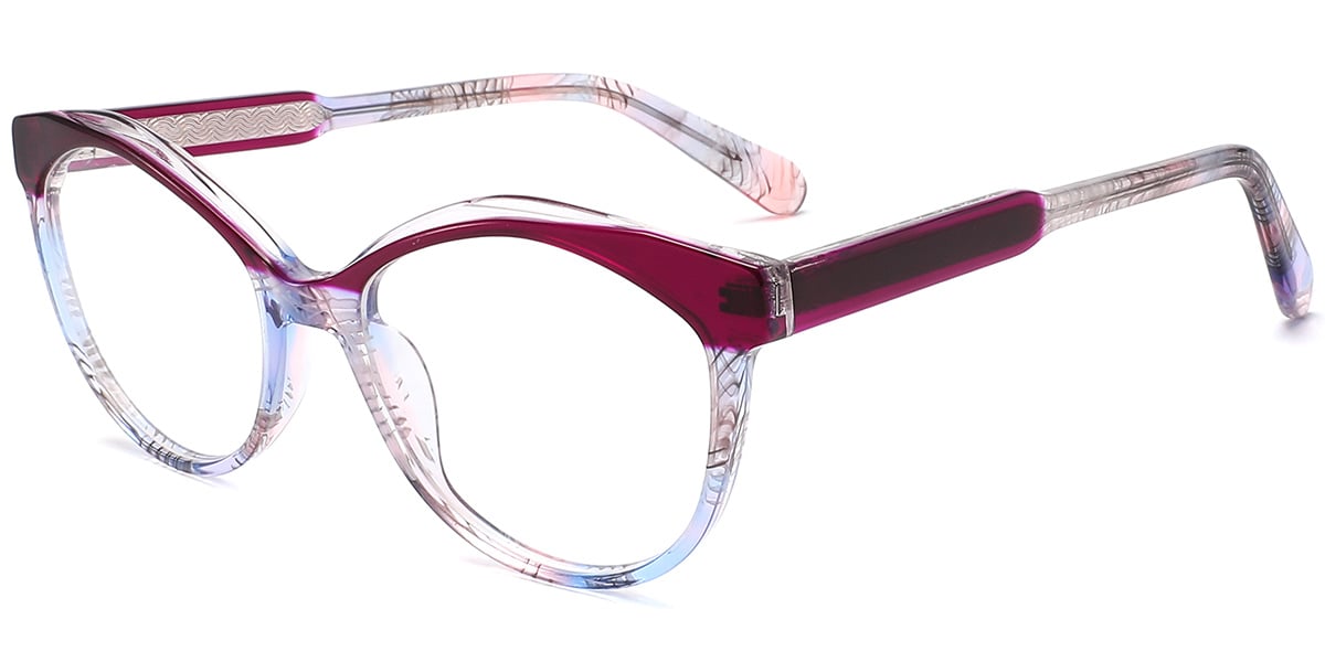 Acetate Geometric Frame F9371