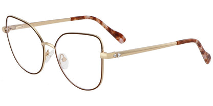 Acetate Metal Cat Eye Frame F8749