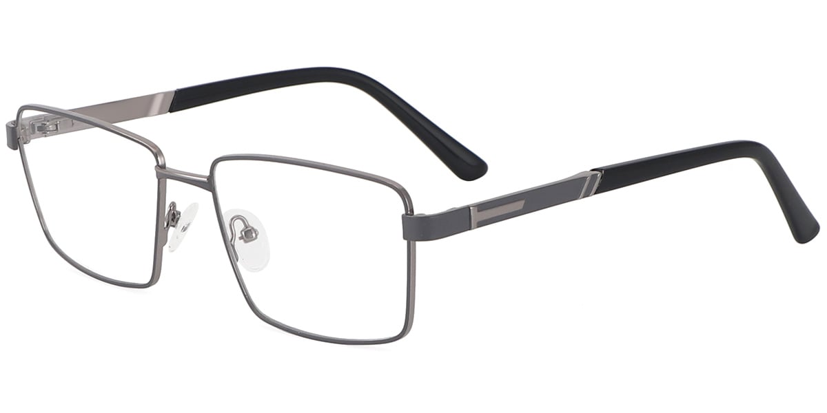 Acetate Metal Rectangle Frame F9343