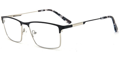 Acetate Metal Rectangle Frame F8543