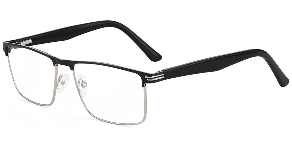 Acetate Metal Rectangle Frame F9027