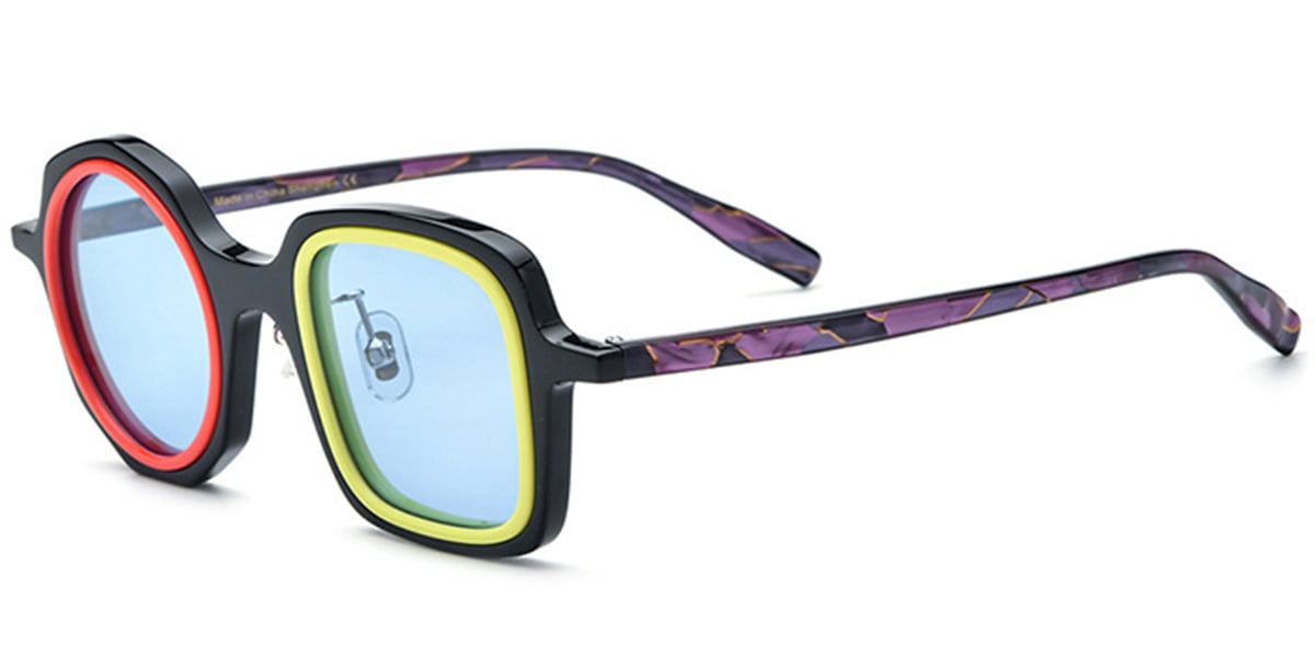 Acetate Square Sunglasses SG6370