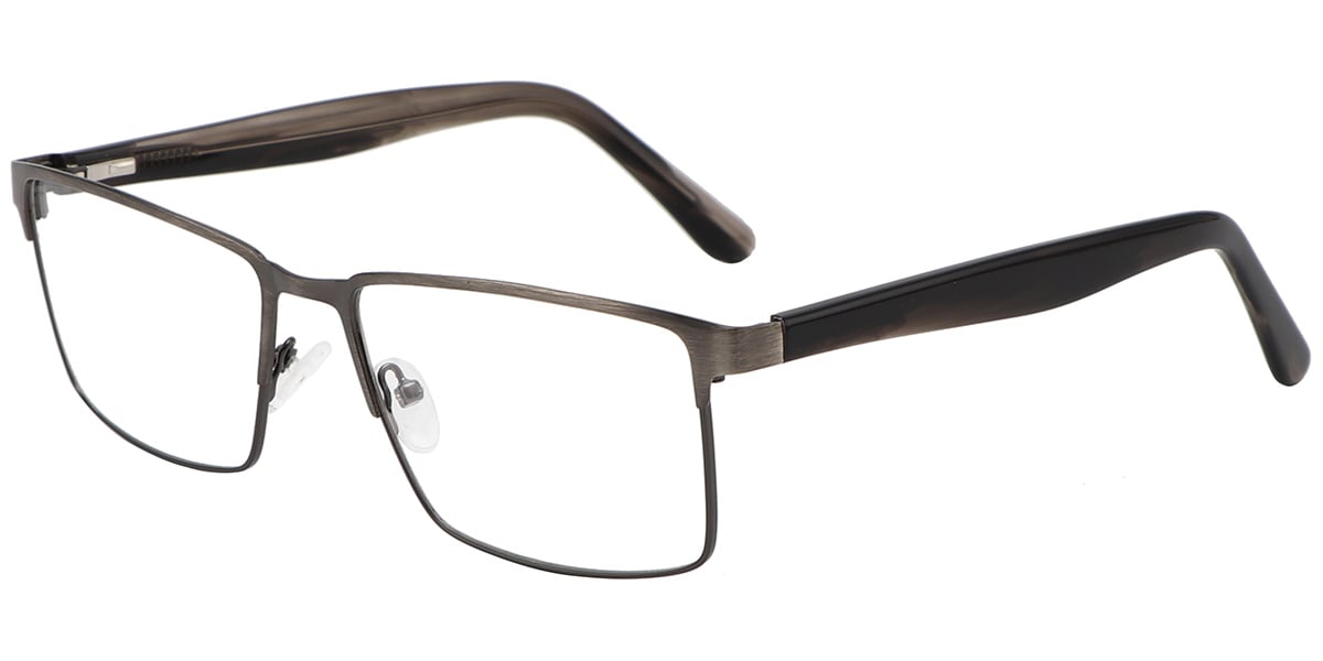 Acetate Metal Rectangle Frame F8565