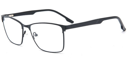 Acetate Metal Square Frame F8537
