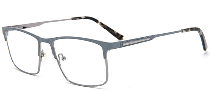 Acetate Metal Square Frame F8542