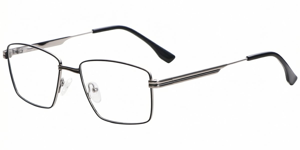 Acetate Metal Rectangle Frame F8742
