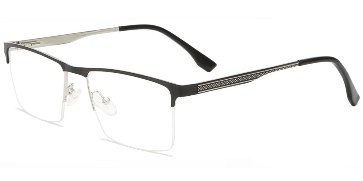 Acetate Metal Rectangle Frame F8549