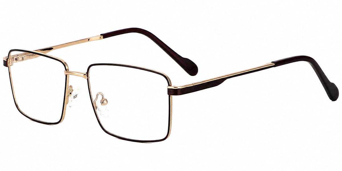 Acetate Metal Rectangle Frame F9347