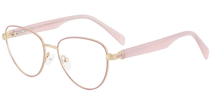 Acetate Metal Geometric Frame F8877