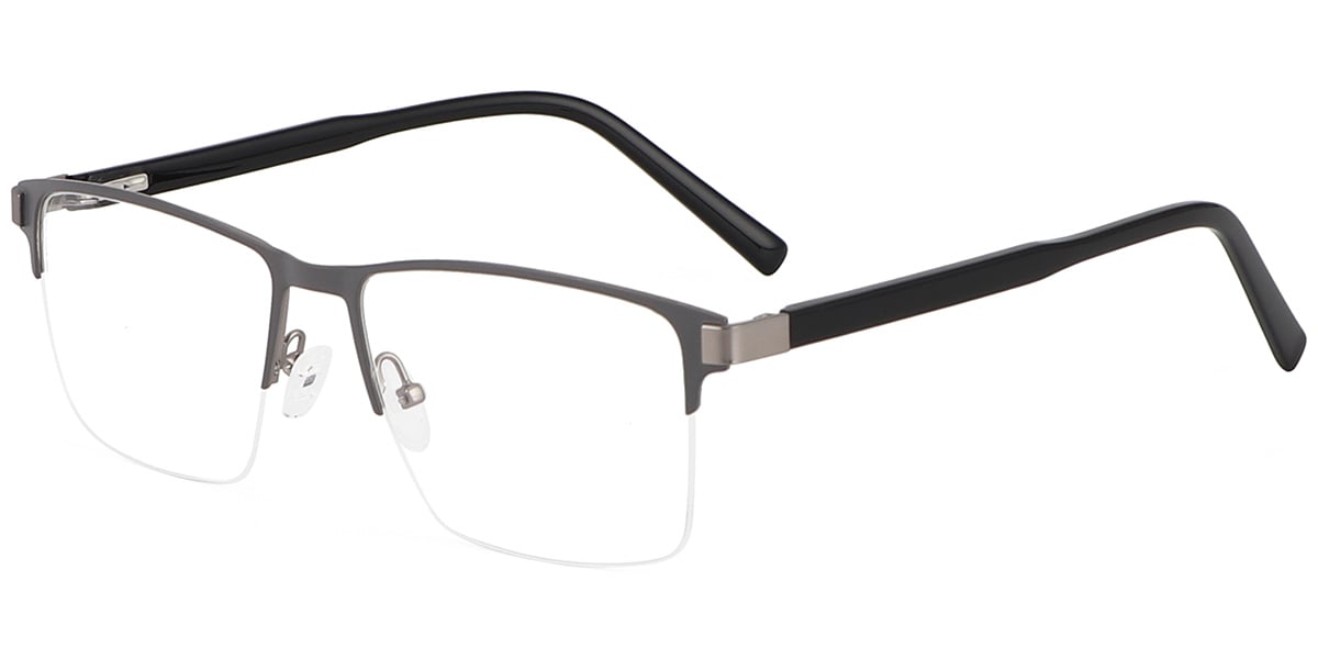 Acetate Metal Rectangle Frame F8569
