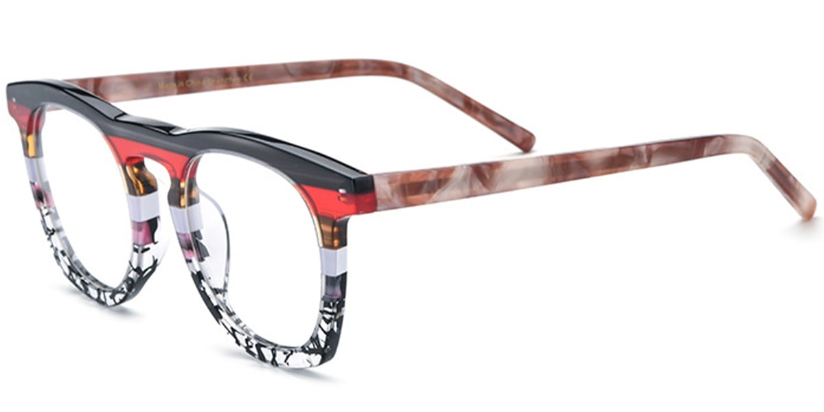 Acetate Square Frame F6057