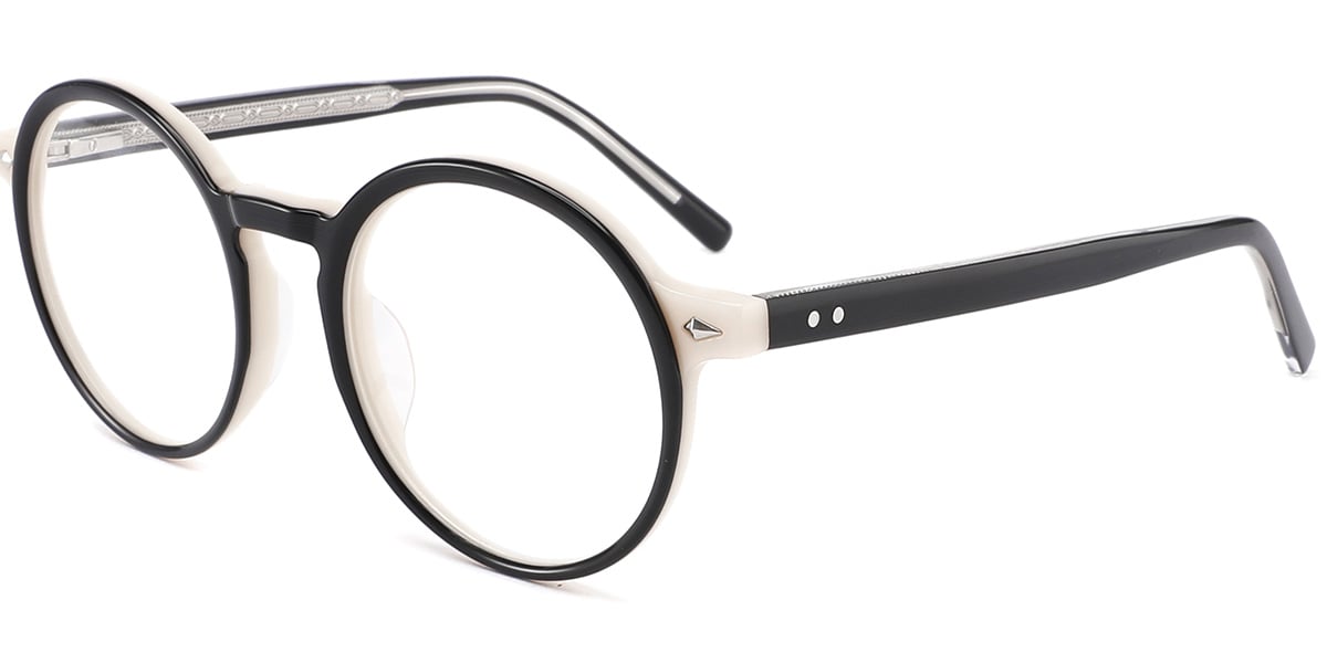 Acetate Round Frame F10184