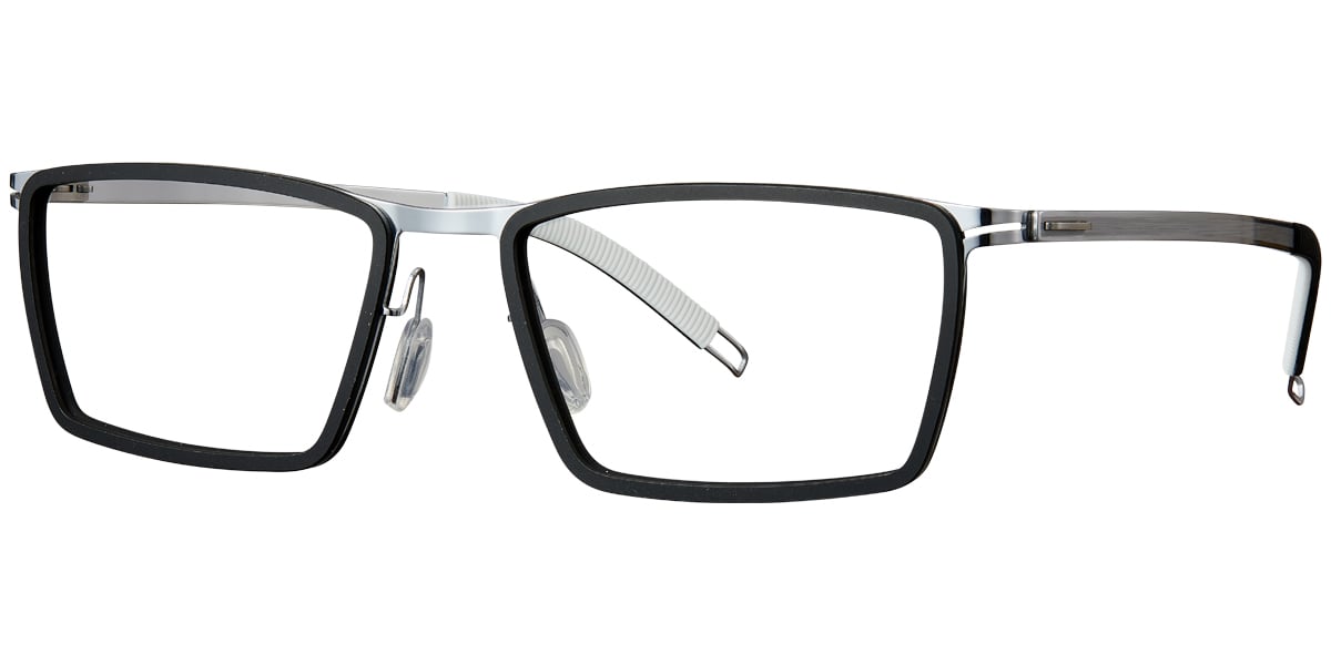Acetate Titanium Square Frame F4979