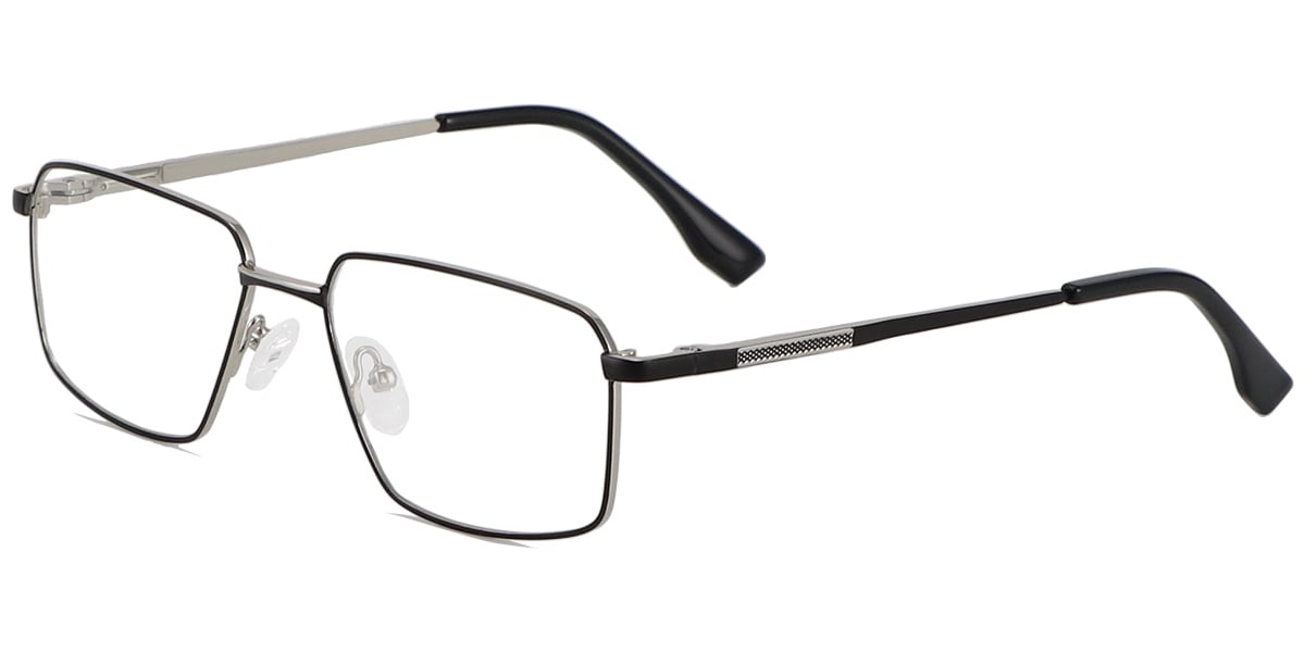 Acetate Metal Square Frame F9005