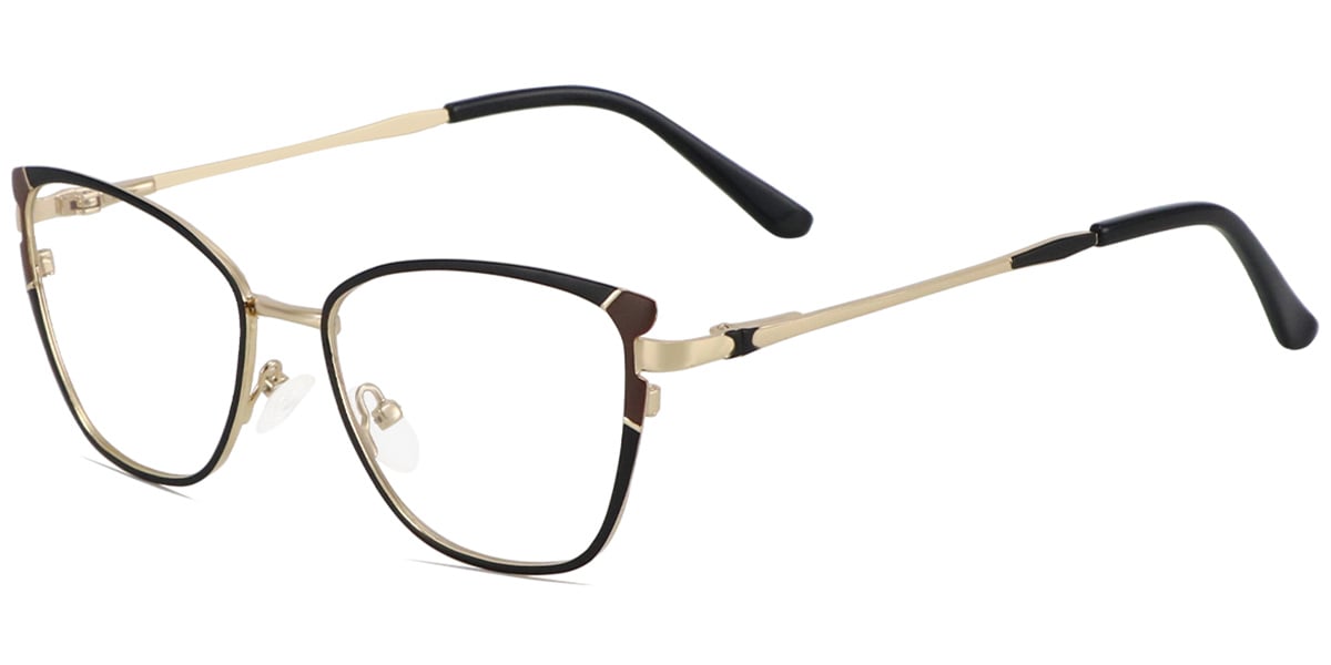 Acetate Metal Rectangle Frame F9012