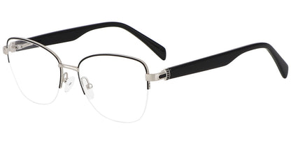 Acetate Metal Oval Frame F8876