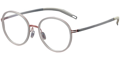 Acetate Titanium Round Frame F5009