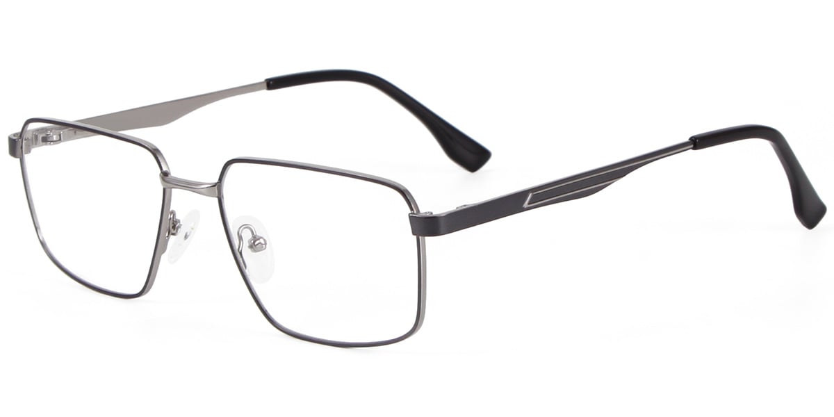 Acetate Metal Rectangle Frame F8750