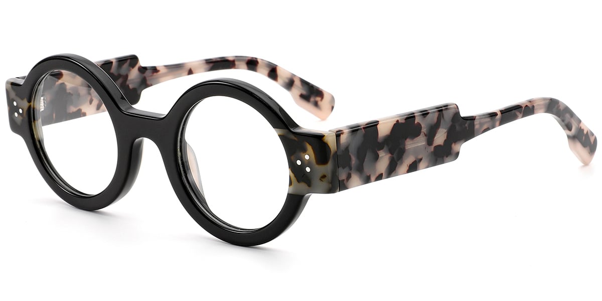 Acetate Round Frame F10182