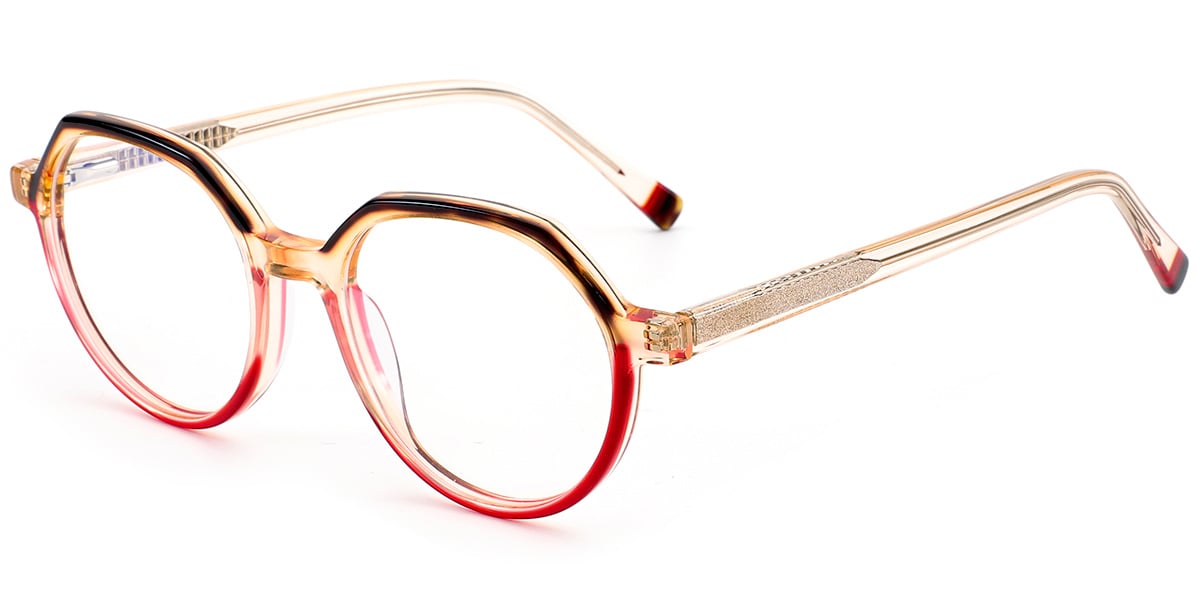 Acetate Round Frame F8508