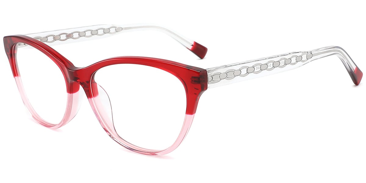 Acetate Cat Eye Frame F10190