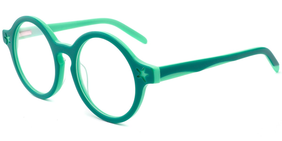 Kids Round Eyeglasses F9642