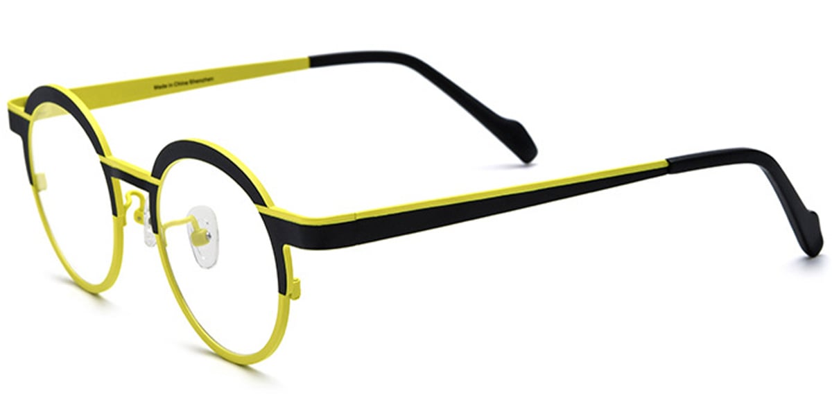 Titanium Round Frame F7017