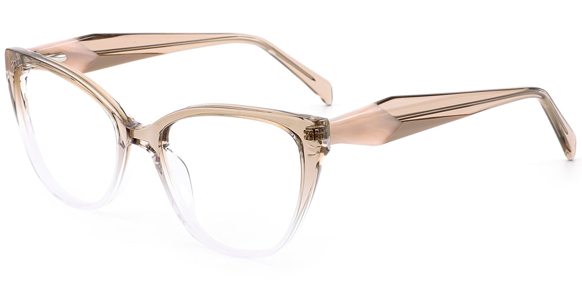 Acetate Cat Eye Frame F9042