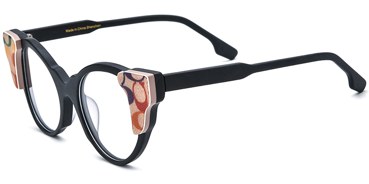 Acetate Cat Eye Frame F7324
