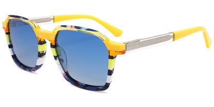 Acetate Rectangle Sunglasses SG9293