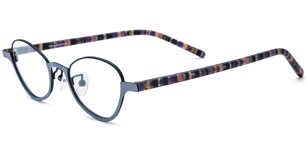 Titanium Geometric Frame F7922