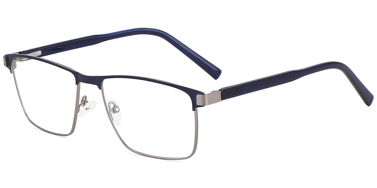 Acetate Metal Rectangle Frame F8571