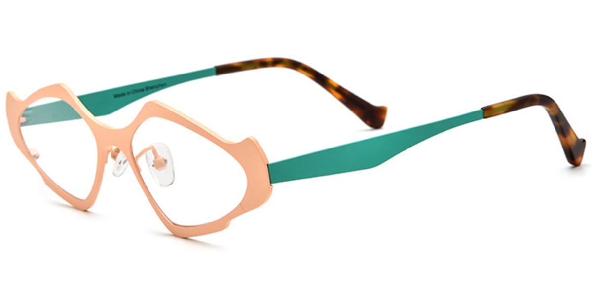 Titanium Geometric Frame F6778