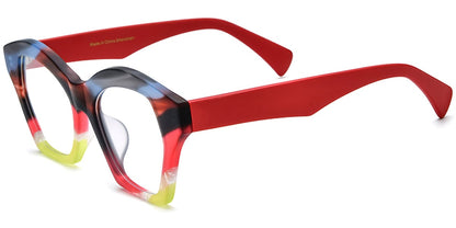 Acetate Geometric Frame F7314