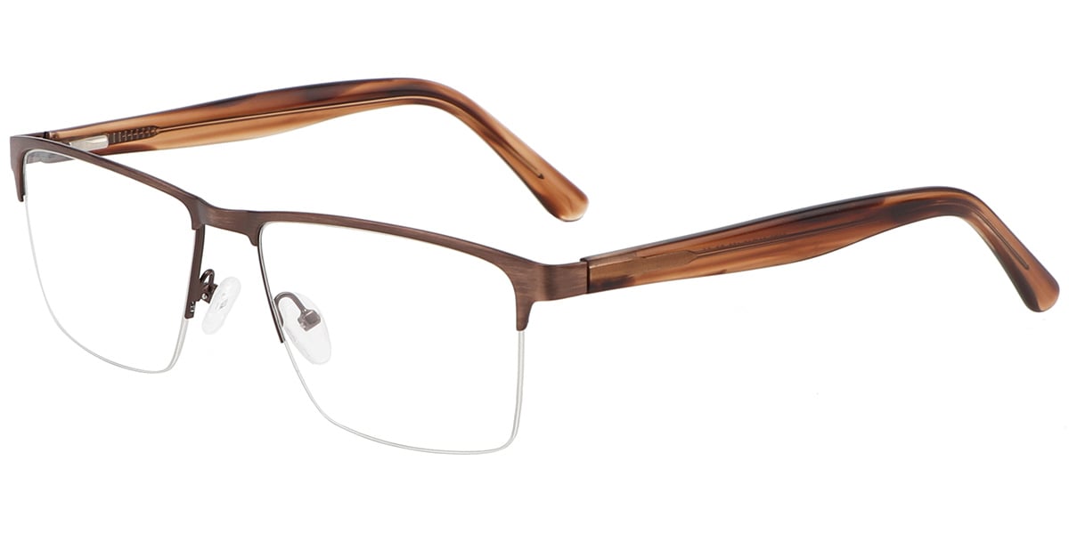 Acetate Metal Rectangle Frame F8564