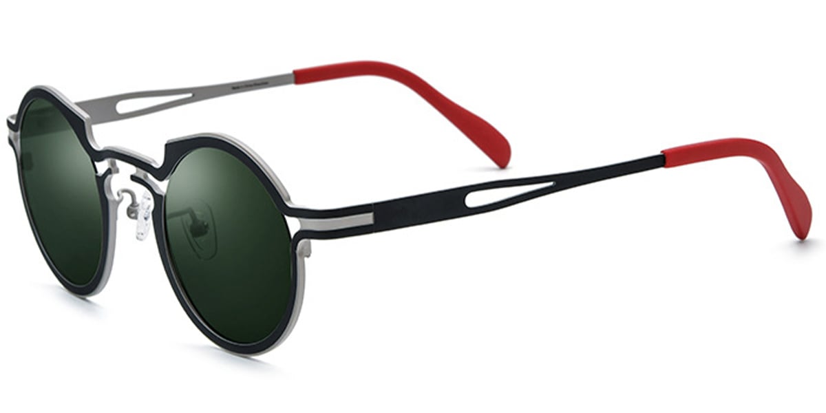 Titanium Round Sunglasses SG7020