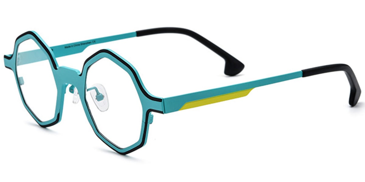Titanium Geometric Frame F6437