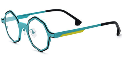 Titanium Geometric Frame F6437