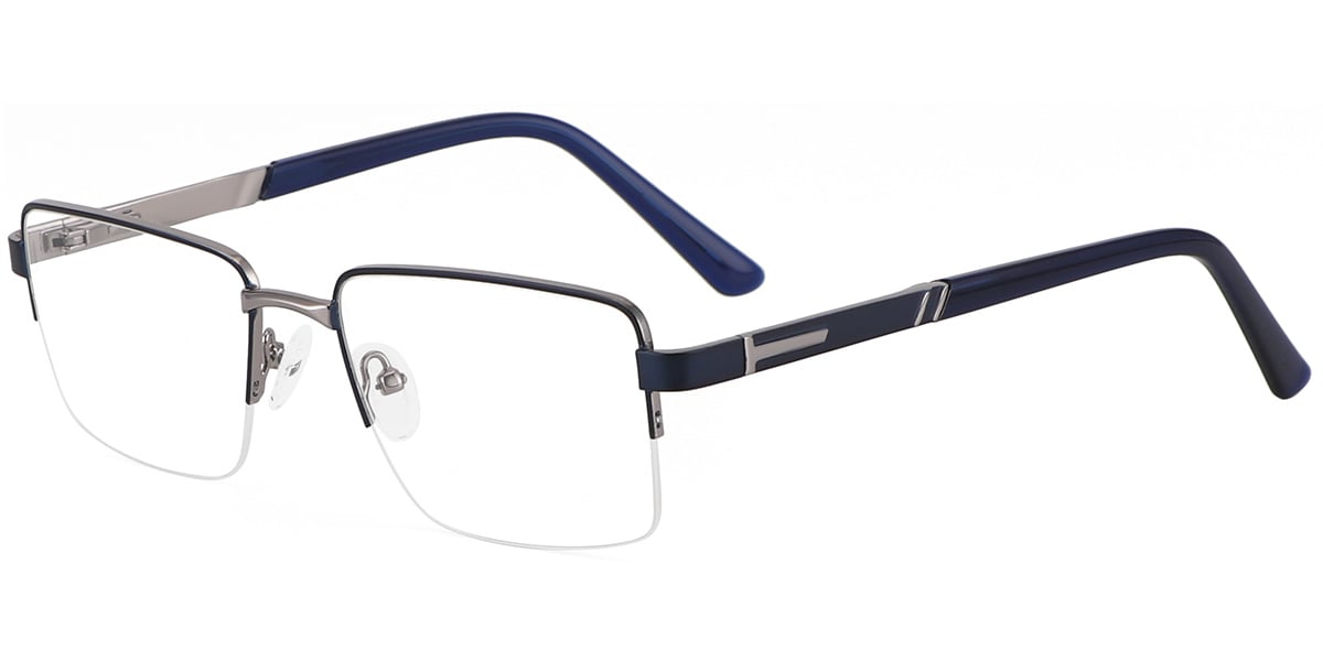 Acetate Metal Rectangle Frame F9342
