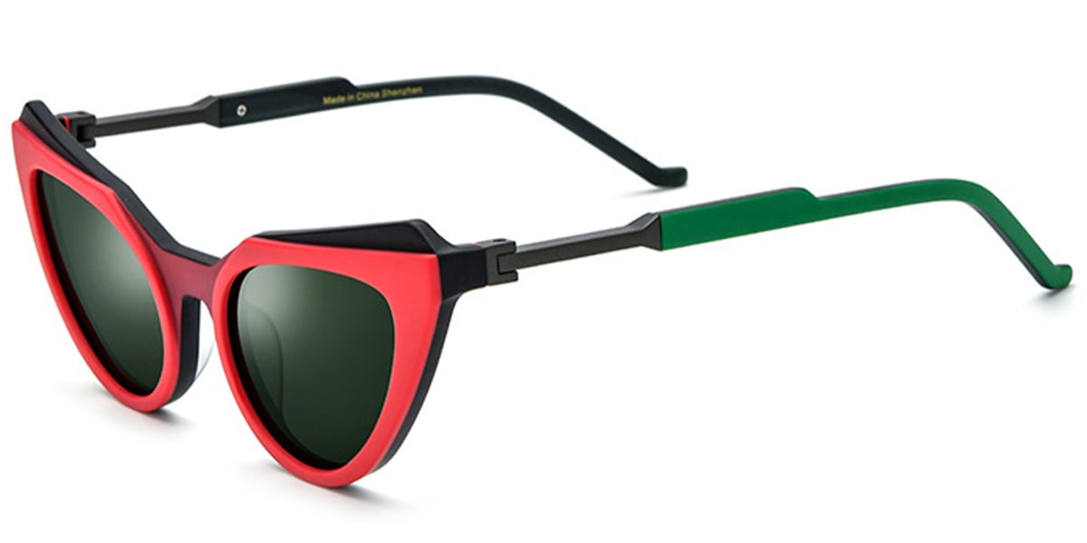 Acetate Cat Eye Sunglasses SG7034