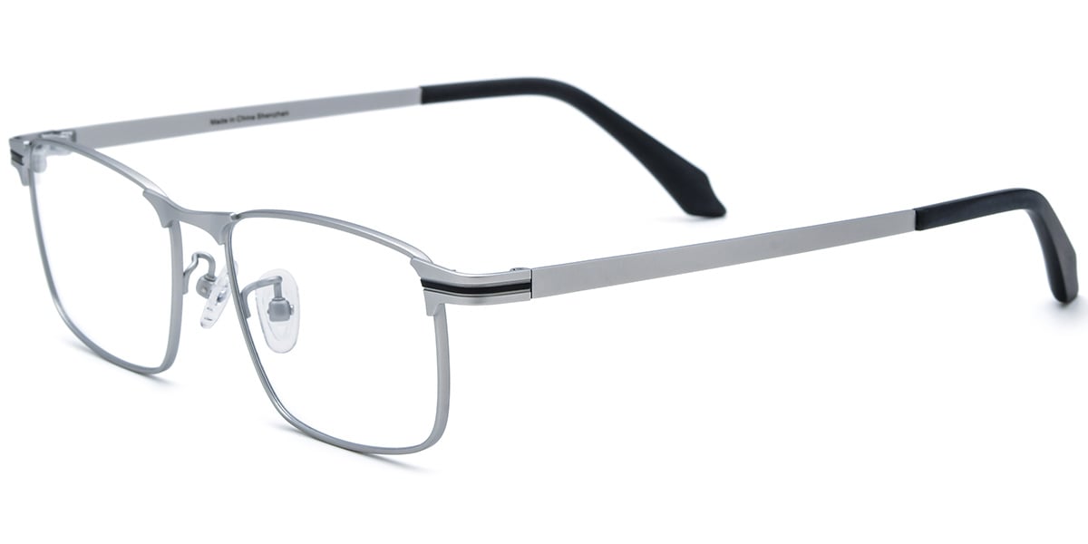 Titanium Rectangle Frame F8331