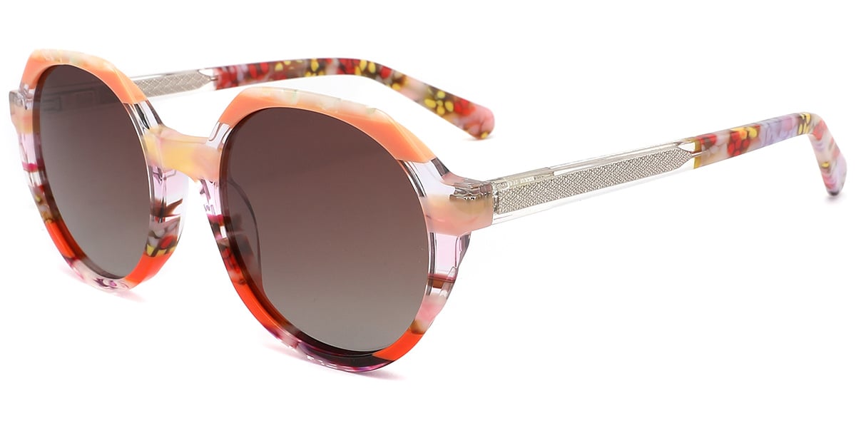 Acetate Round Sunglasses SG9294