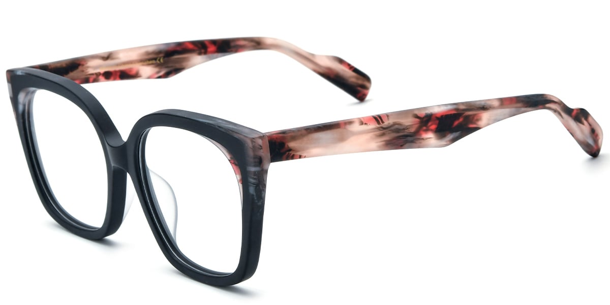 Acetate Square Frame F5818