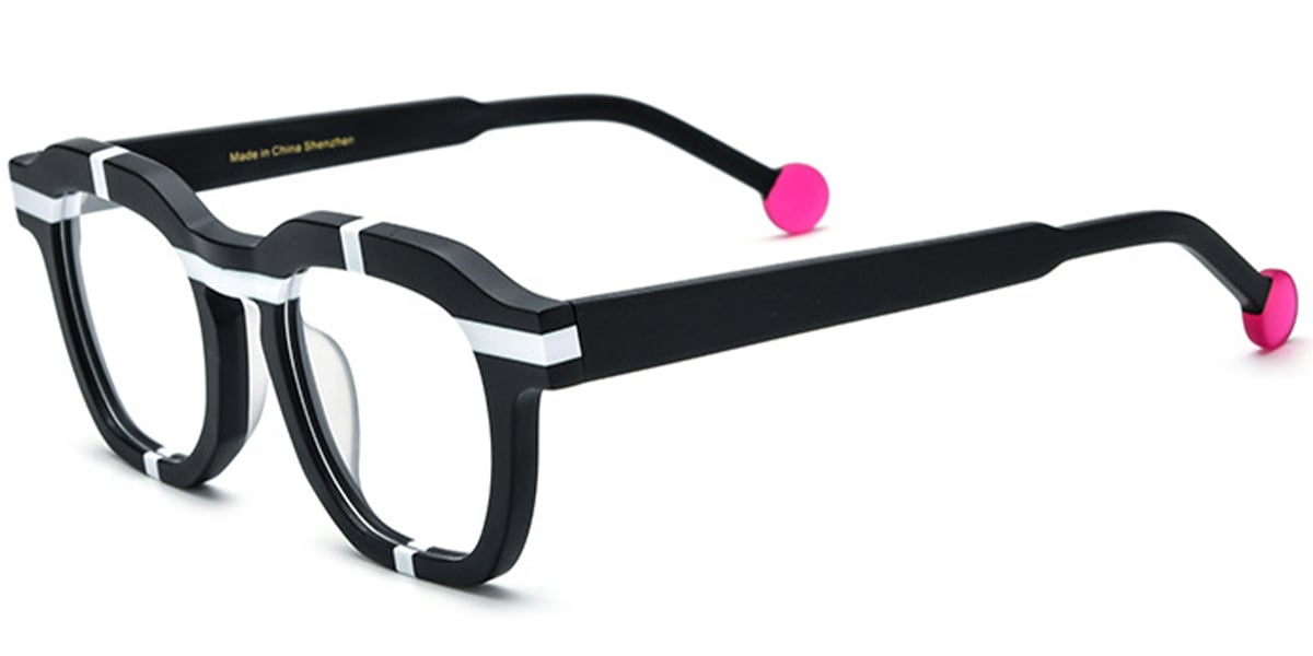 Acetate Square Frame F6432