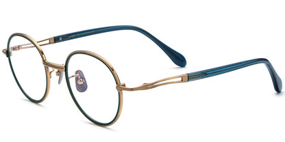 Titanium Round Frame F5859