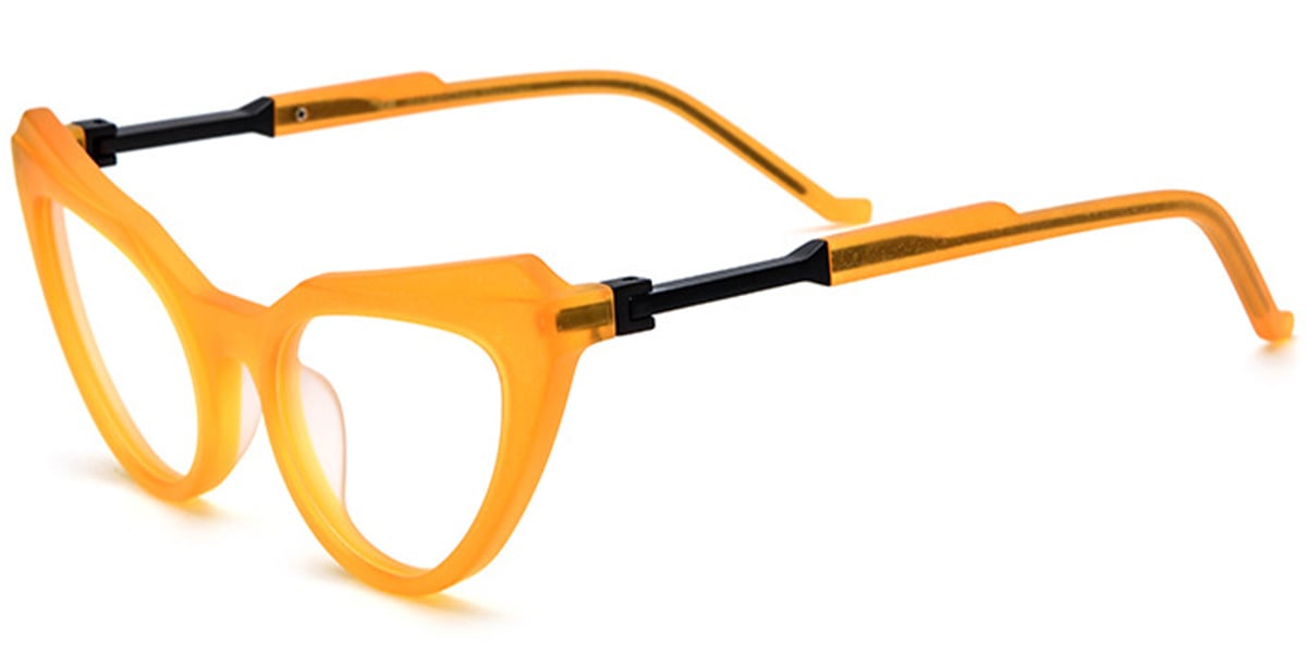 Acetate Cat Eye Frame F7033