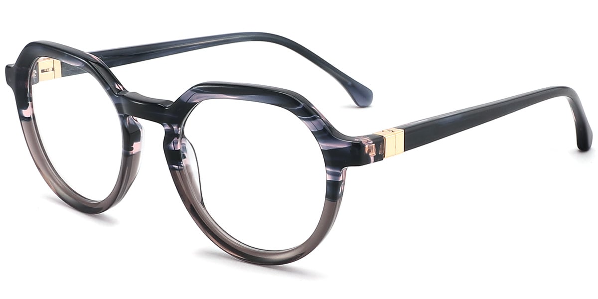 Acetate Round Frame F9375