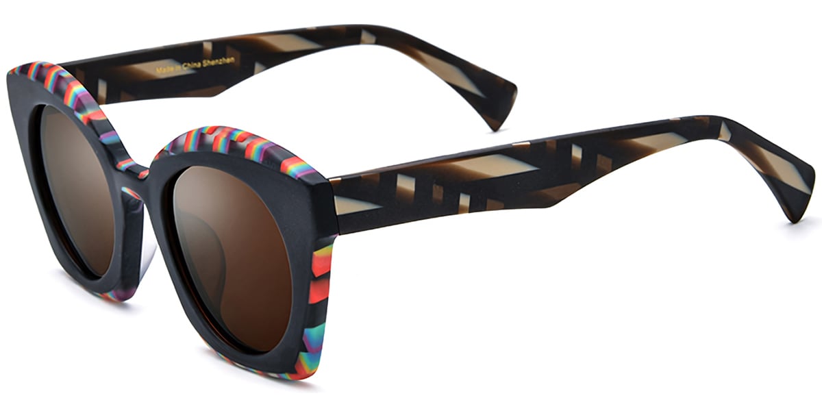 Acetate Cat Eye Sunglasses SG7328
