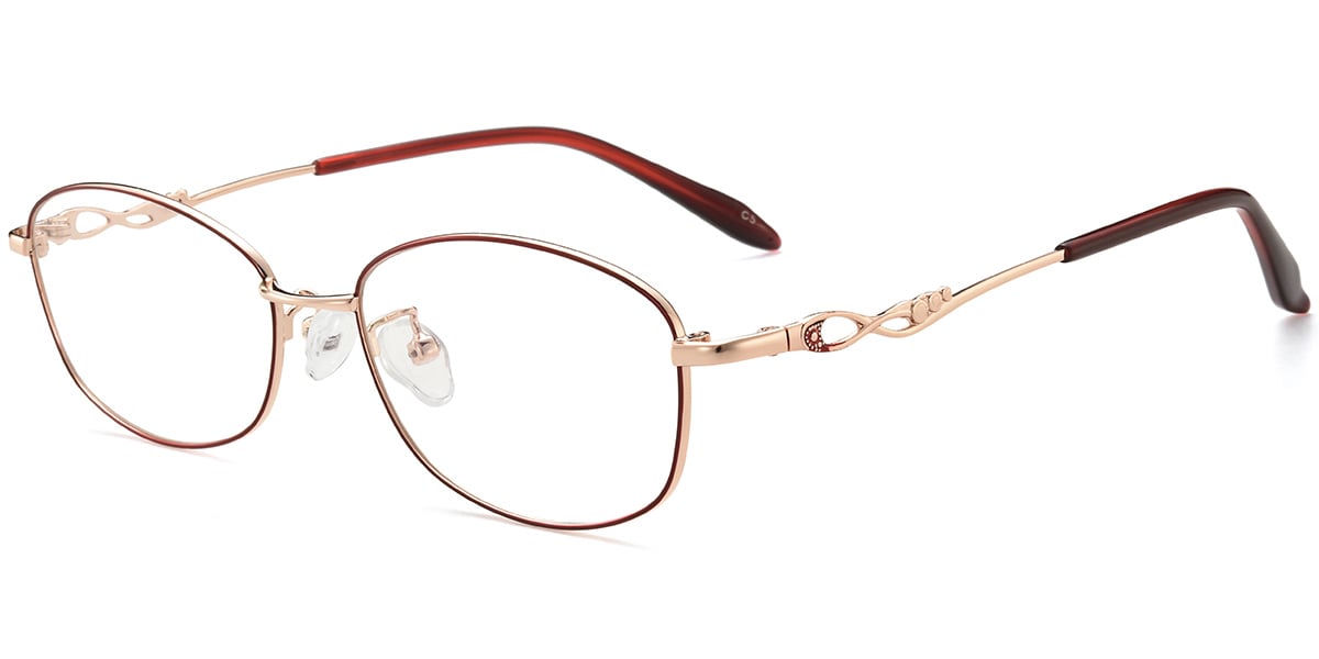 Oval Eyeglasses F9221